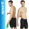 Sporti Solid Compression Jammer Swimsuit - Black - 40