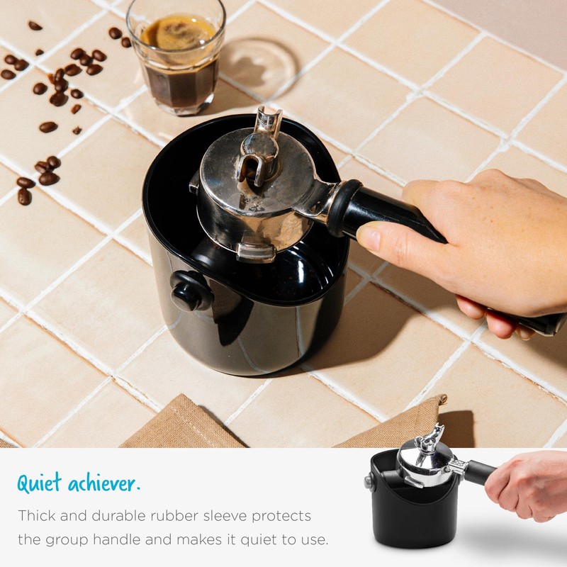 Dreamfarm Grindenstèin Sturdy, Compact, Modern Space-Saving Espresso Coffee Grind Knock