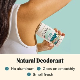 Jukebox Natural Deodorant for Women–Sky Blue Malibu Scent– Aluminum-Free, Formulated Without Baking Soda, No Harsh Chemicals, Odor Blocking Technology, Neroli, Orange, Sea Salt- 2.65oz, 2 Pack