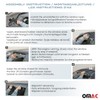 OMAC Wind and Rain Deflector Compatible with Ford Transit 2014-2025