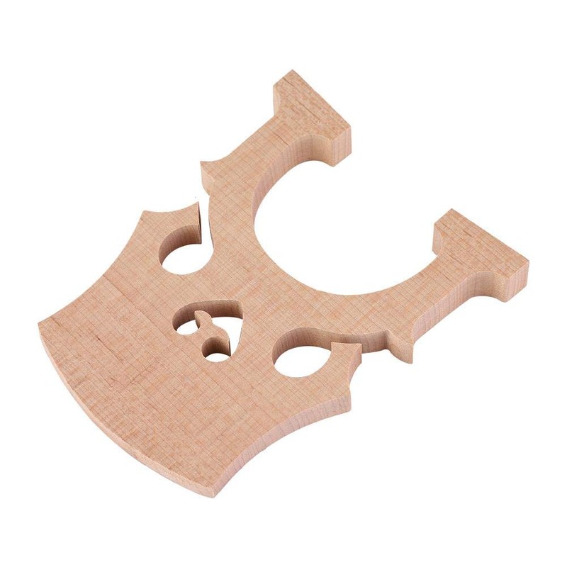 Cello Bridge Maple Wood 1/2 1/4 1/8 Cello Bridge Replacement