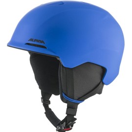 ALPINA BRIX JR Unisex Youth Ski Helmet, Royal Blue Matt, 48-52