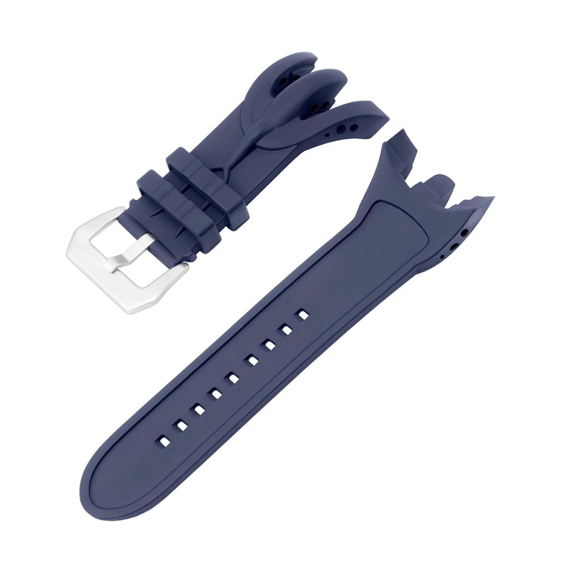 SANDEIN 38mm Watch Band Compatible with Invicta, Soft Silicone Rubber