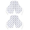 2 x 150x95 mm Large Neck Electrodes/Pads for TENS EMS Stimulation Current