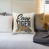 Nipil Funny Trendy Tiger Pillow Covers 18x18, Easy Tiger Humorous
