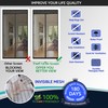 TheFitLife Magnetic Screen Door - Heavy Duty Mesh Curtain with