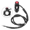 Universal CNC Aluminum Alloy Engine Stop Start Kill Switch Button