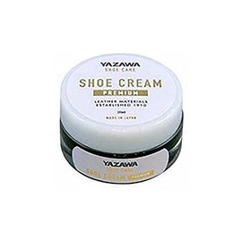 YAZAWA SHOE CARE Premium Cream Puffs, 1.0 fl oz (30 ml), Black