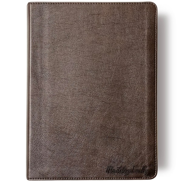 Personalized ESV Journaling Large Print Bible | Deep Brown |