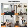 Wall Mount Fan with Remote/App Control, 16" Quiet Wall Mounted