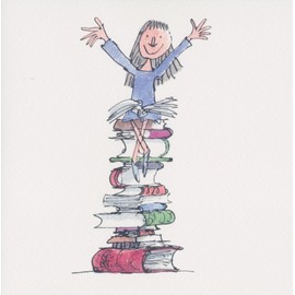 Museums & Galleries Matilda Art Greeting Card with White Envelope