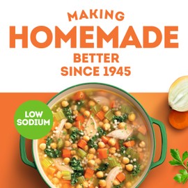 Swanson Low Sodium Organic Chicken Broth, 32 oz Carton