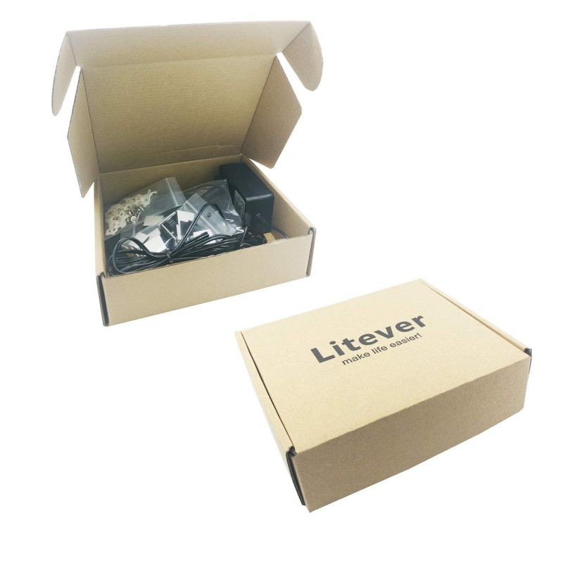 Litever Under Cabinet Light, 6 PCS 20 Inches Flexible LED