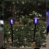 Solar Powered Light Waterproof Mosquito Killer Lamp for Courtyard Garden