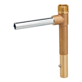 Underhill Quick Coupler Key Tool for Coupler Valve, 1-Inch MPT x 3/4-Inch FPT Outlet, Sprinkler Garden Irrigation System, Solid Brass, QK-100