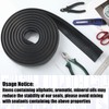Tallew 2.6 Inch Rv Slide Out Seal Black Clip Rubber