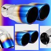 2PCS Dual Exhaust Tips, 2.5 Inch Inlet 3.5 Inch Outlet
