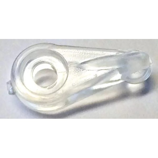 Bag Of 100 Plastic Retaining Clip - Clear - 15/16"