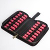 STORICANS Homeopathy Storage Bag, Small Organizer for 16 Remedy Tubes,