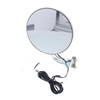 4" Peep Mirrors w/Turn Signals, Fits Driver and Passenger -