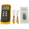 BW Digital Thermometer 2 Way K-Type Sensor Temperature Probe, Dual