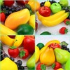 14-Pack Artificial Fruit Decor, Realistic Fake Fruits for Table Centerpiece