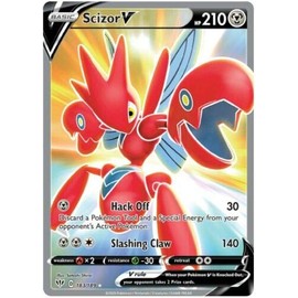 Scizor V - 183/189 - Full Art- Darkness Ablaze