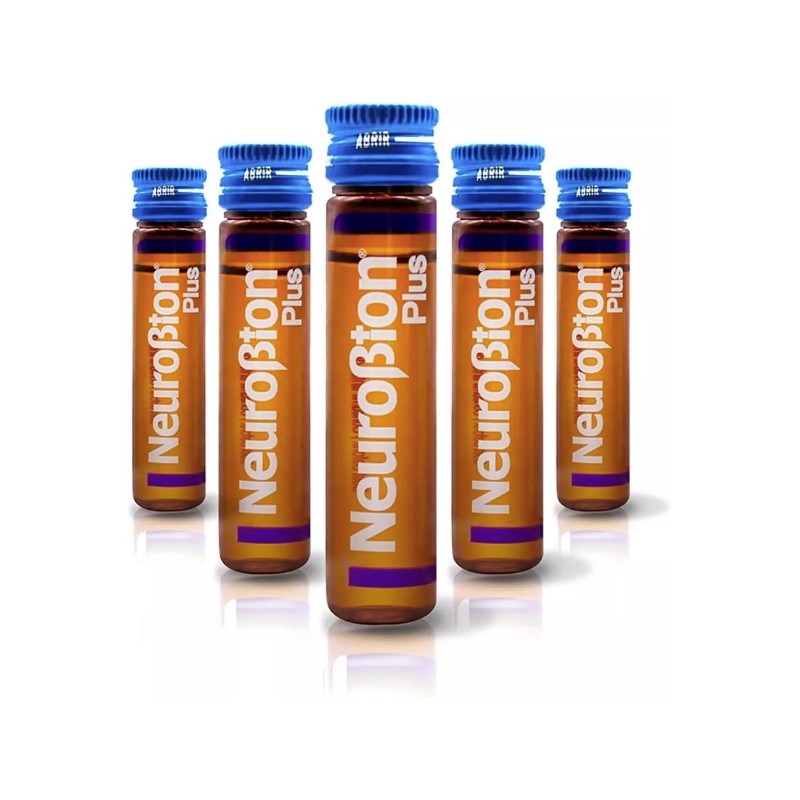 Neurobion Plus Liquid Dietary Supplement B Complex (10 Drinkable Vials)