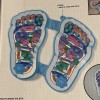 Brookstone Reflexology FOOT MASSAGE PLATE REDUCES TENSION RELIEVES PAIN NIB