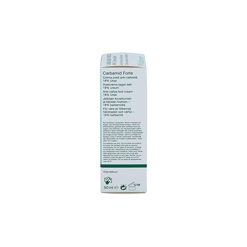 Louis Widmer Carbamid Forte Urea Anti-Callus Foot Cream 50 ml
