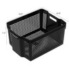Gainhope 12 Pack Deep Plastic Storage Baskets, 14.37" x 10.70"