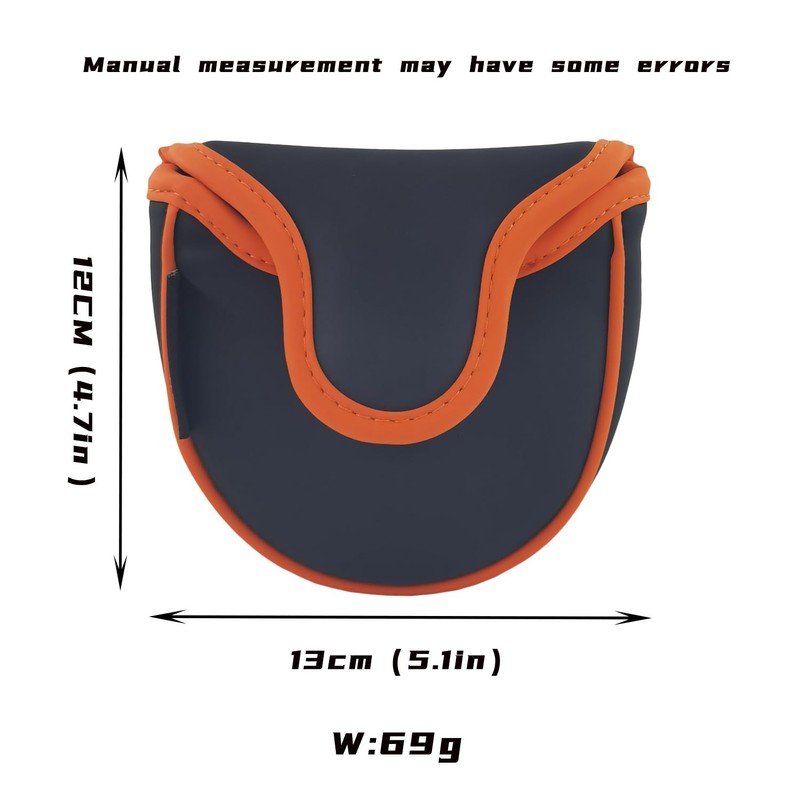 Golf Headcover Putter Cover Pin Mallet Fit Cameron Spider Putter