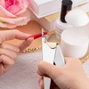 Belleboost Silver Premium Adjustable Nail Clippers for Acrylic Nails, Professional