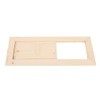 Ventilation – Rectangle Wooden Rectangle Ventilation Grille Ventilation Steam Bath