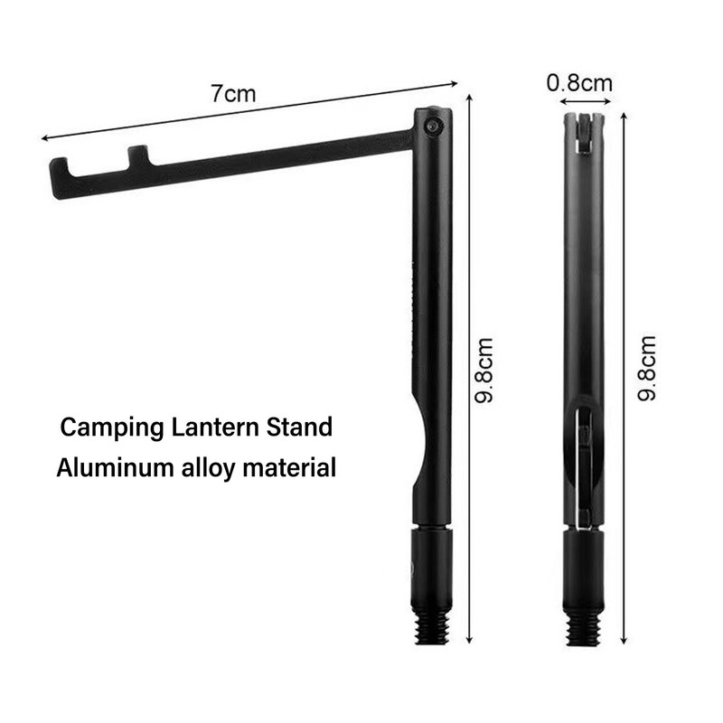 Adjustable Light Stand Hook Extended Tripod Aluminium Alloy Outdoor Light