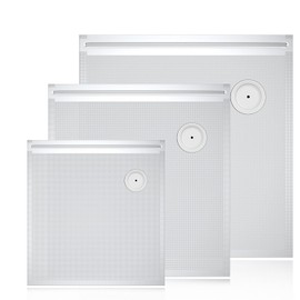 Vacuum Sealer Bags, Food Vacuum Sealing Bags, 3 Sizes Food Storage Bags (30 pcs)