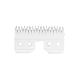 AIRERA 1 Pack Replacement Blade Cutter for Fast Feed, 18 Teeth Ceramic Moving Blade, Grooming Tools Replacement Ceramic Cutters for Pets/Human, Fits AG/A5 Hair Clippers(1 Pack, White)