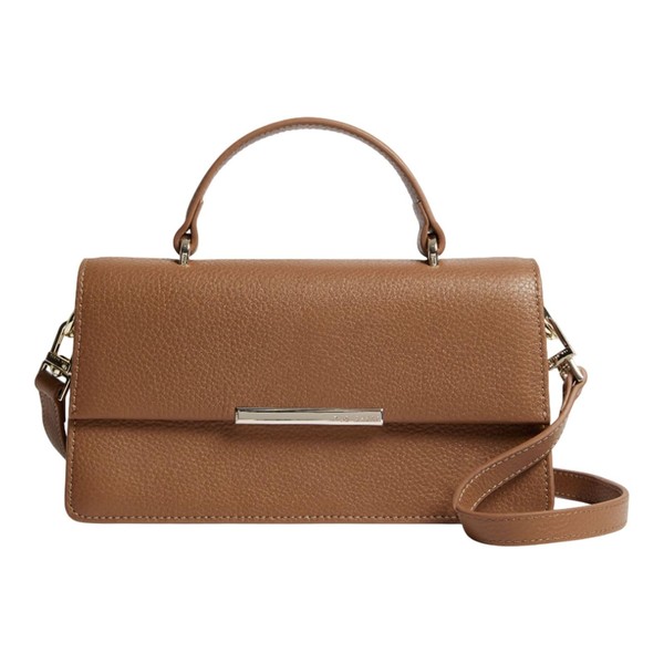 Ted Baker Rosly Bar Detail Elongated Top Handle Bag Brown,