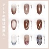 Coikaze Gel 6 Colors Set Galaxy Color Gel, Cat Eye,