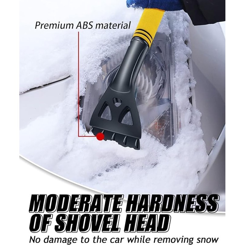 Rantizon 3 in 1 Extendable Ice Scraper 2023 New Version