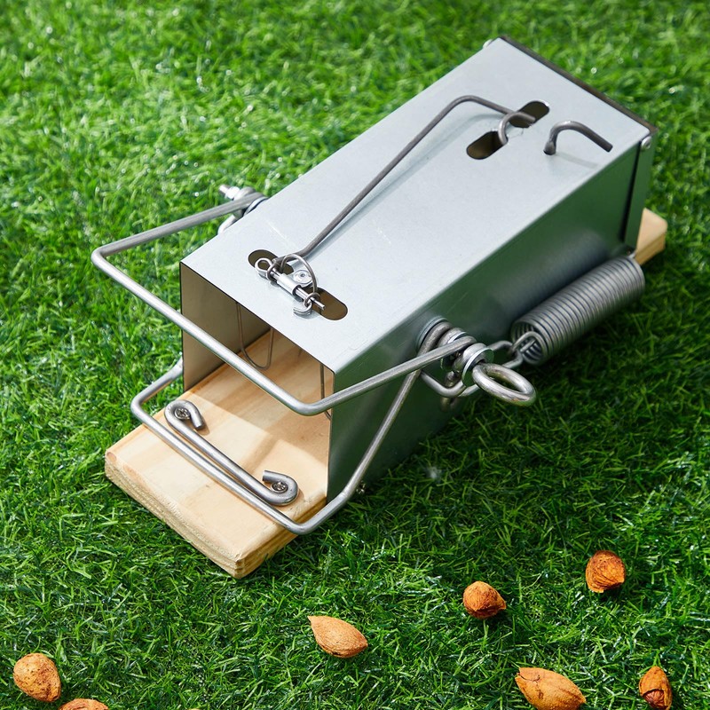 CimoroWin 1 Pcs Squirrel Tube Trap Outdoor Heavy-Duty Rodent Trap,