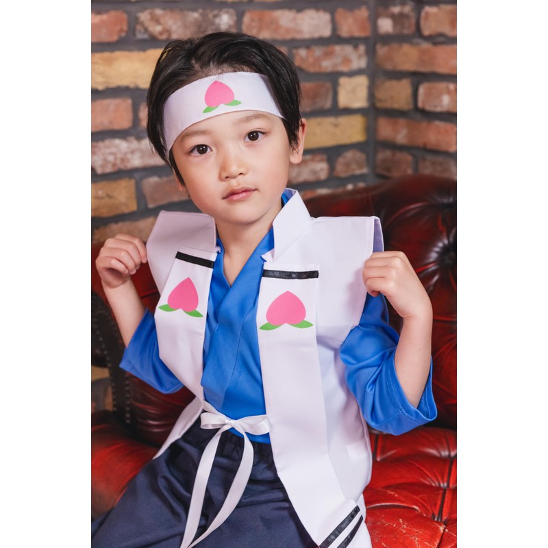 和風コスチューム 桃太郎くん キッズコスチューム 男の子