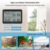DreamSky Weather Station Indoor Outdoor Thermometer Wireless - Atomic Clock