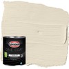 Glidden Interior Paint + Primer: White/Navajo White, One Coat, Flat,