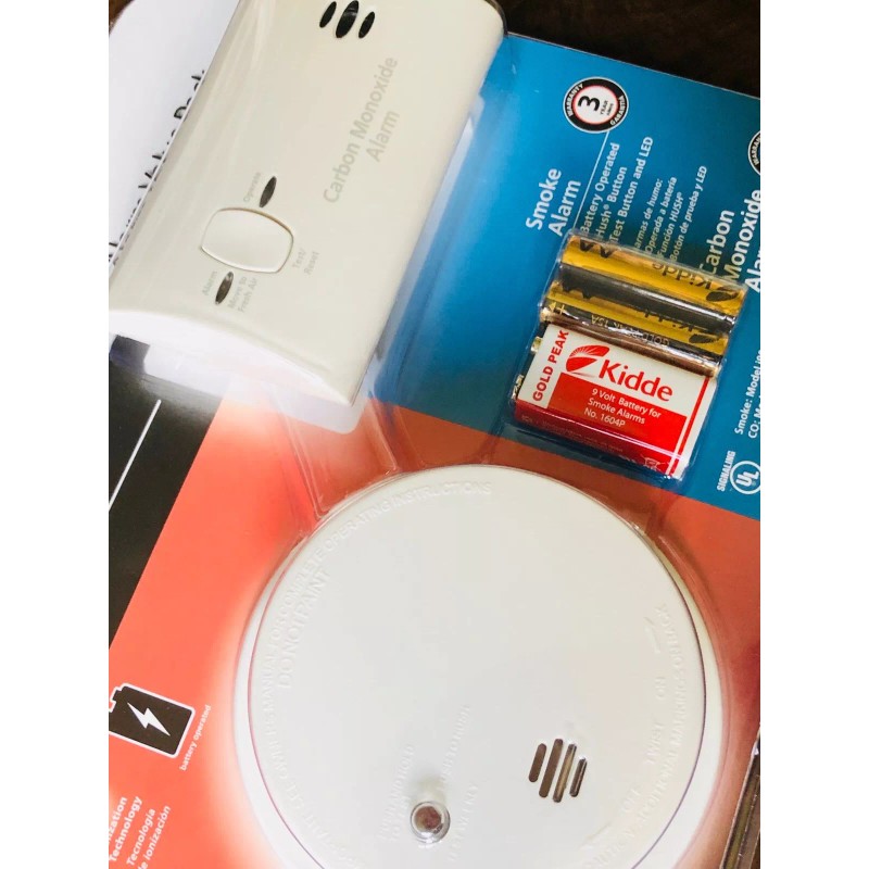 KIDDE CARBON MONOXIDE & 💭 SMOKE ALARM 🚨Value Pack! NEW!
