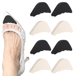 4 Pairs Shoe Filler Inserts, Adjustable Toe Inserts for Shoes