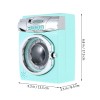None Simulated Washing Machine Toy Kids Washer Dryer Playset Washer