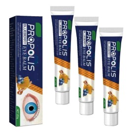 3×crema Para La Salud Ojos Con Propóleo Y Arándanos Bright