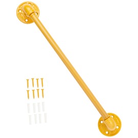 Allied Brass P-200-18-TB-GLY Pipeline Collection 18 Inch Towel Bar, Golden Yellow