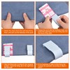 PATIKIL Duvet Cover Clips, 6 Pieces, No Pins, Plastic Duvet